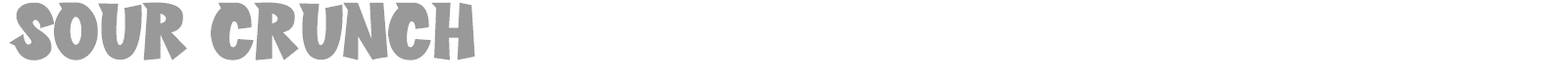 Sour Crunch font preview